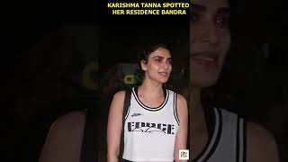 Karishma Tanna Spotted Outside Her Residence In Bandra Dekh News 