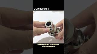 3/4''DD to 11/16''-36 spline Single Steering U Joint #steering #universaljoint #shorts
