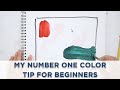 My number one color tip for beginners