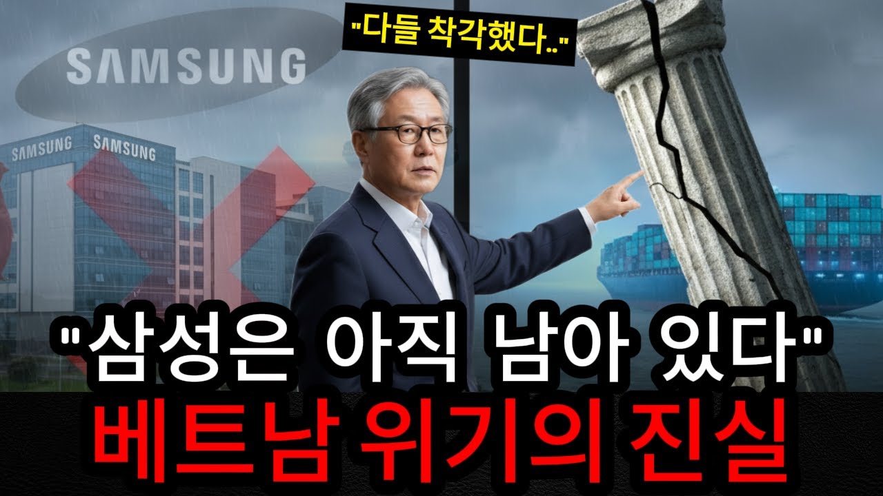 많은 사람들이 착각했다… "삼성 철수"가 아닌 베트남 구조 붕괴의 진실