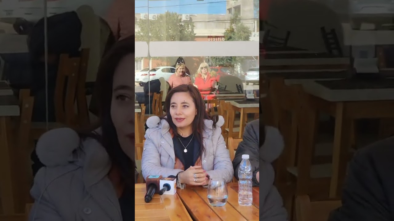 Conferencia de prensa del partido justicialista Riojano en el Valle del Bermejo.