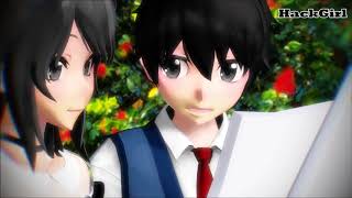 SENPAI X YANDERE CHAN | I think i'm in love!   【MMD】Motion DL