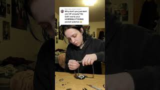 Download Lagu Why would anyone comment that? 🥺💔 #gothtok #gothgirl #pocketwatch #goth MP3