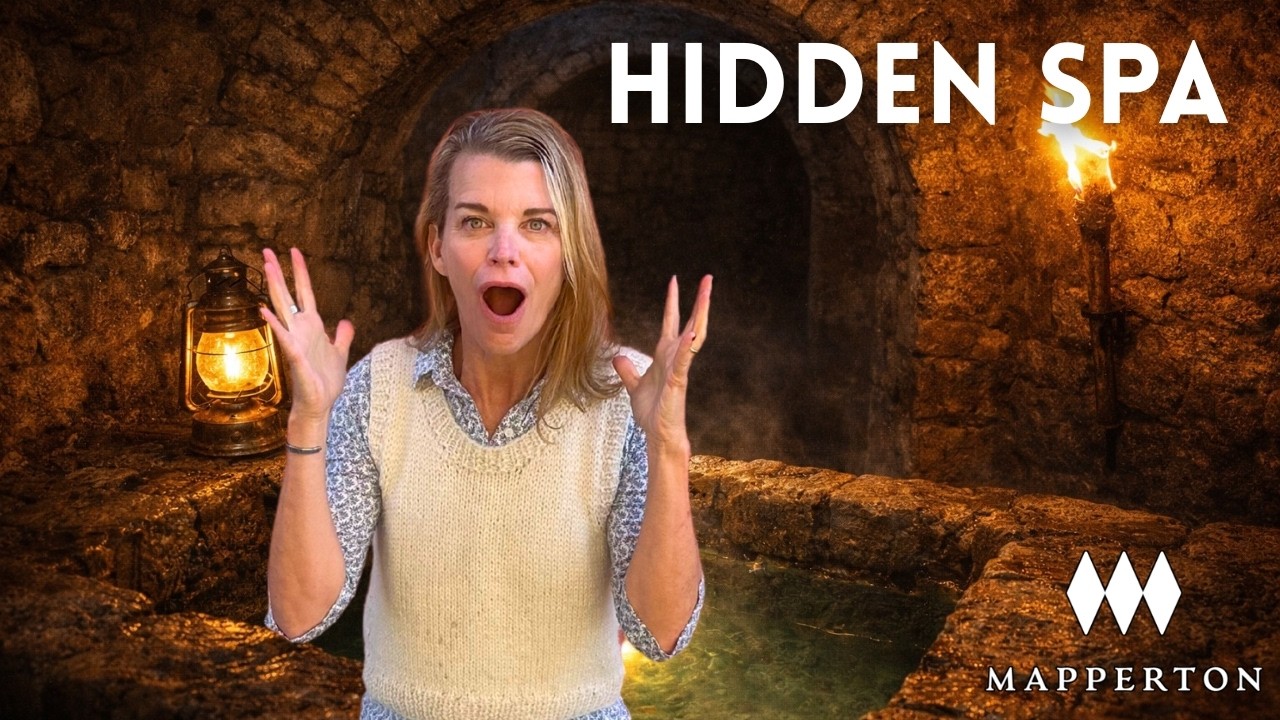 Мы обнаружили секретный подземный спа-салон в поместье.