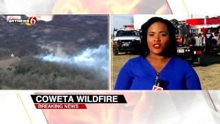 Grass fire 5pm live shot