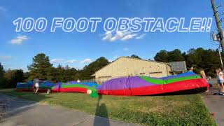 100 ft Obstacle Setup