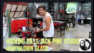Hocking Hills Laurelville, Ohio  Jack Pine Studio Handblown Glass