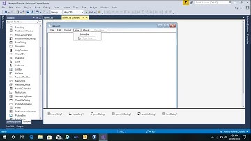 Simple Notepad Application C# - Part 2 - Sathiyaraman