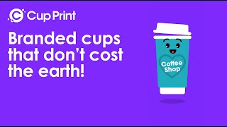 Custom Printed Paper Coffee Cups - Branded for You