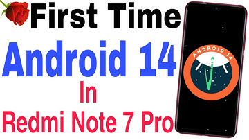 ( Without PC ) How To Update Android 14 In Redmi Note 7 Pro Without Any Error | Full Guide