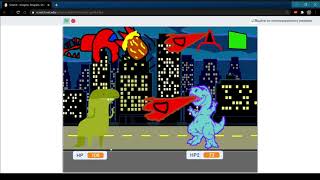 Scratch Dinosaur Vs Godzilla