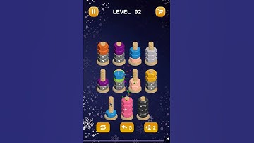 Nut Sort | Color Puzzle Games 2025 | Level 92 | Mobile Games