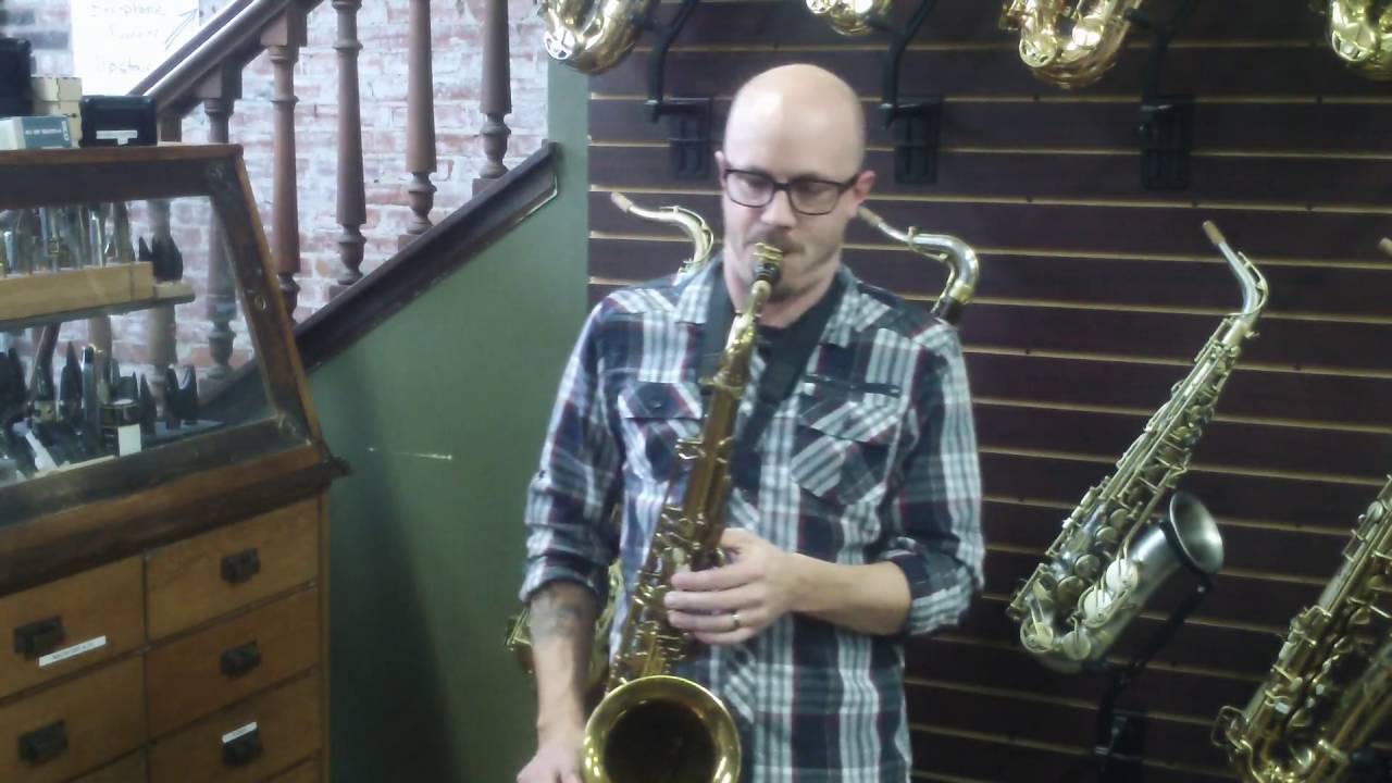 Ben Reece on a # 26523 Selmer BA Tenor