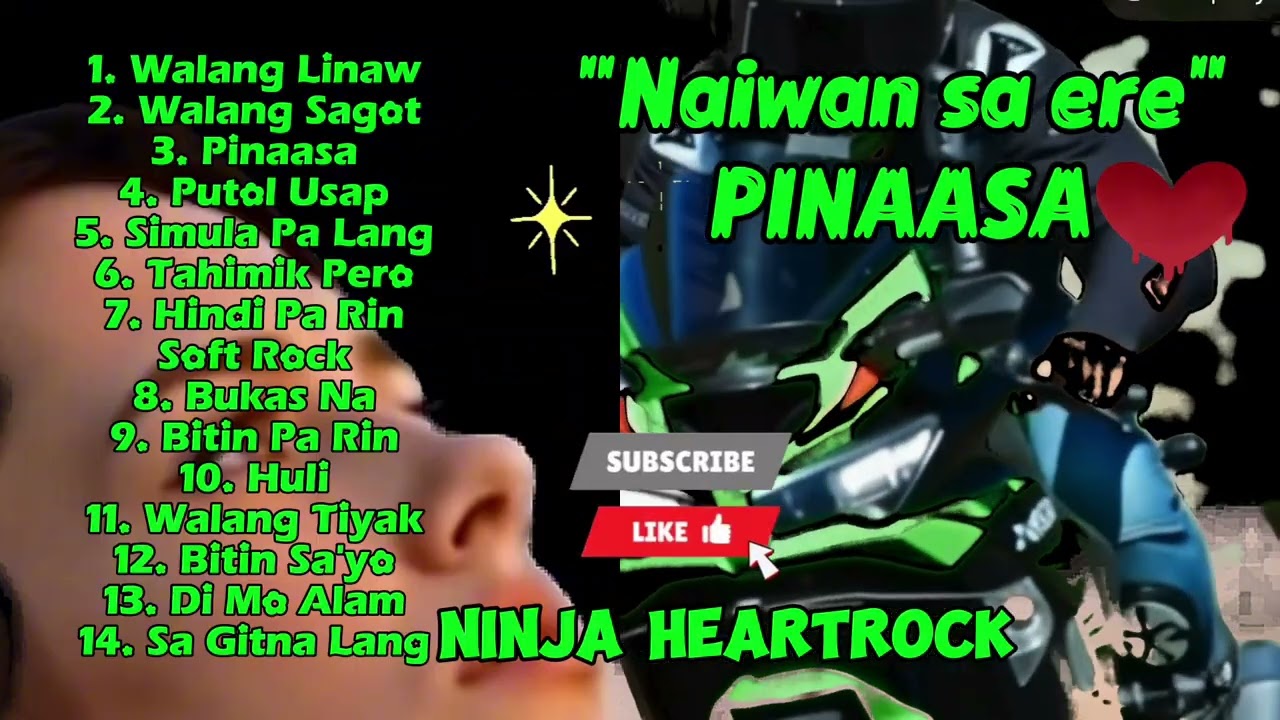 Hugot  💔pusong pinaasa💔NinjaHeartROCK HITS 🎧PINOY OPM 