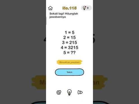 BRAIN OUT NO. 115 Sekali lagi! Hitunglah jawabannya 