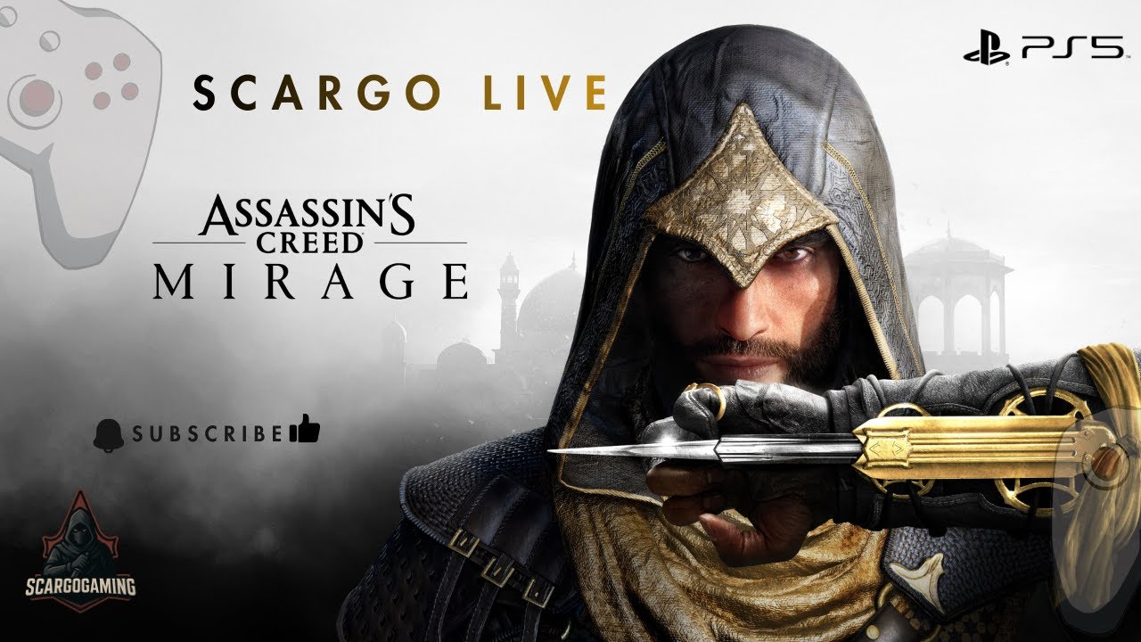 ASSASSIN'S CREED MIRAGE - E08 ScaRGo is Live PS5 | #scargogaming # ...