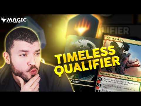 I QUALIFIED on the FIRST TRY with SUPERFRIENDS in TIMELESS! - MTG Arena