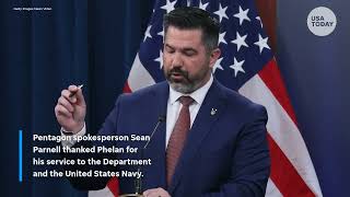 Navy secretary John C. Phelan exits amid Iran blockade
Navy secretary John C. Phelan exits amid Iran blockade Navy secretary John C. Phelan exits amid Iran blockade