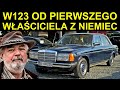 Mercedes W123 300d: Niemiec zostawił nawet kasety. Zobacz czego słuchał