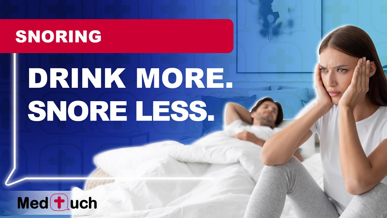 Can drinking water help you with snoring? YouTube