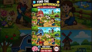 🔥 Can You Find All Hidden Differences? 👀