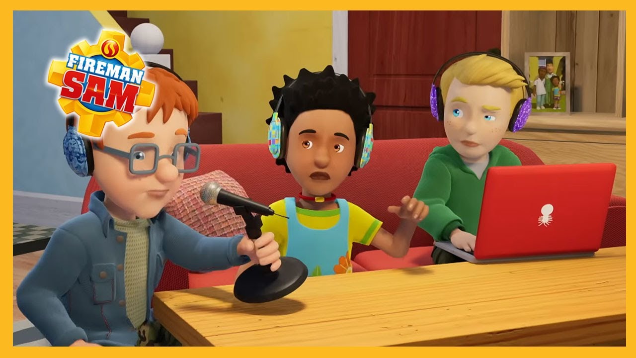 Norman hosts his podcast 🔥 New Fireman Sam Videos