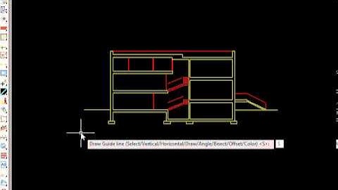 Create guide-lines automatically in Autocad with APLUS plug-in.