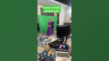 Green screen photobooth in bangkok thailand