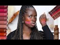 Dark Skin Woman Tries e.l.f. Camo Blush + Cream Glide Lip Liner + More // Ohemaa