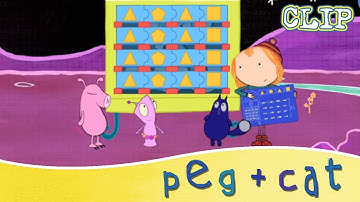 Peg + Cat - Triangle, Pentagon, Triangle, Square!