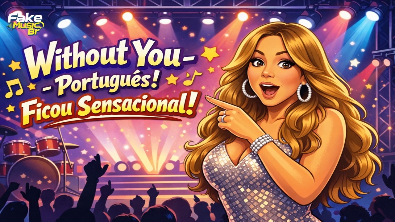 Without You em Português | (MARIAH CAREY) - FICOU SENSACIONAL
