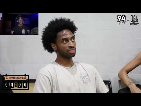 Reacting To Never Left Detroit X 94Feet 1-on-1 Tournament: Kj Jefferson vs DJ