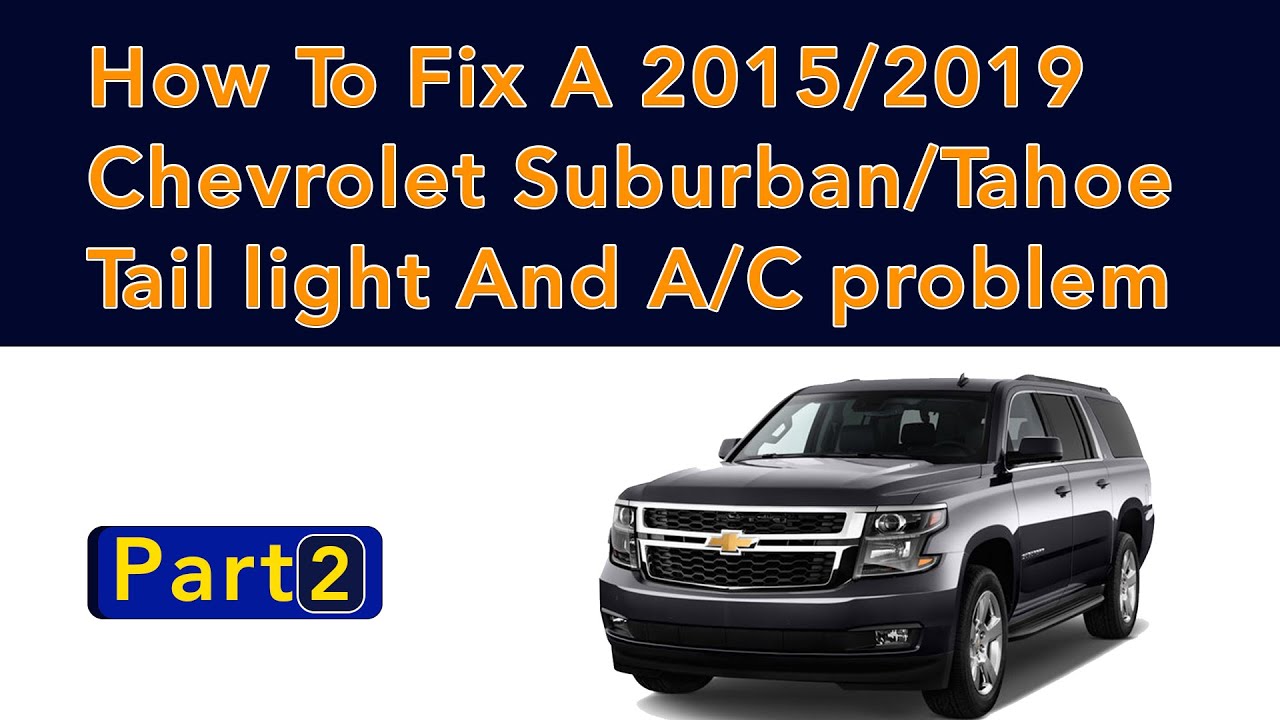 Exciting 2015 Chevrolet Tahoe Problems Photos