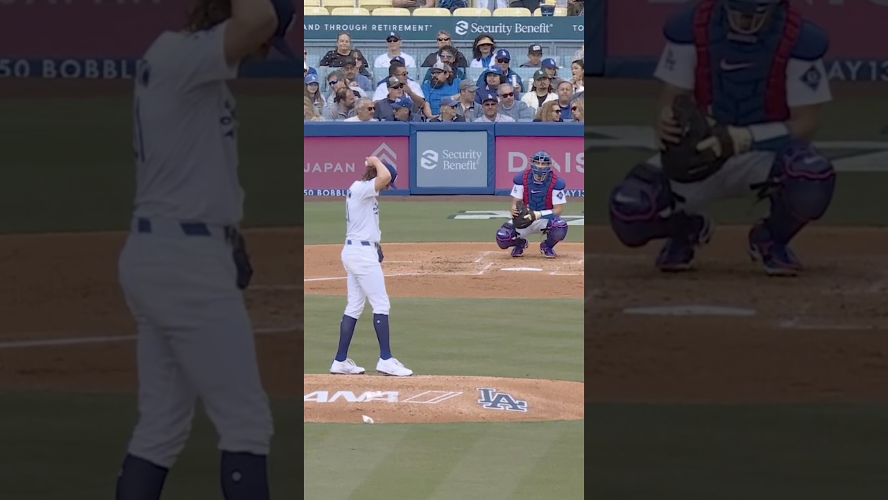 Tyler Glasnow INJURED his shoulder and left the game