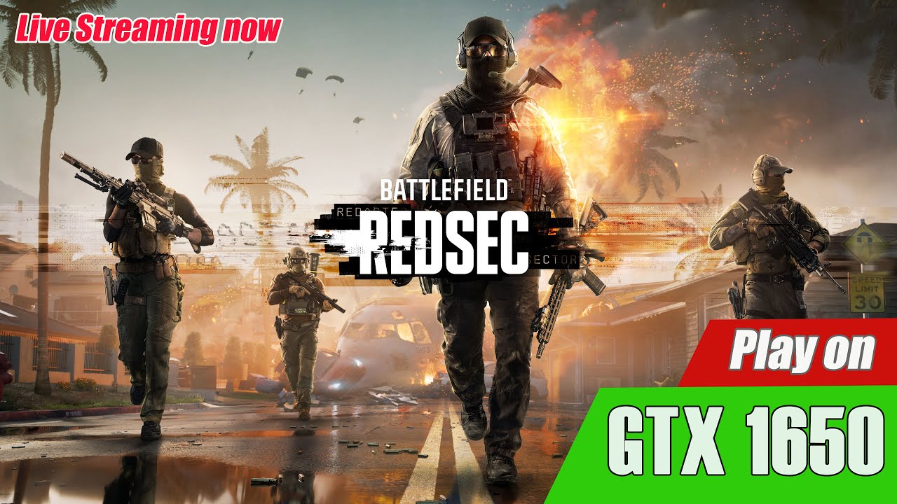 Redsec now | Play battlefield 6 on GTX 1650 low setting 