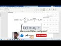 How To Use Equation In Word To Create Math Law دارشتنی یاسای بیرکاری لە بەرنامەی مایکرۆسۆفت وۆرد 