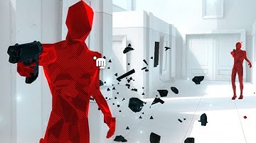 SUPERHOT | I CAN CONTROL TIME! (Matrix game (Trust me it