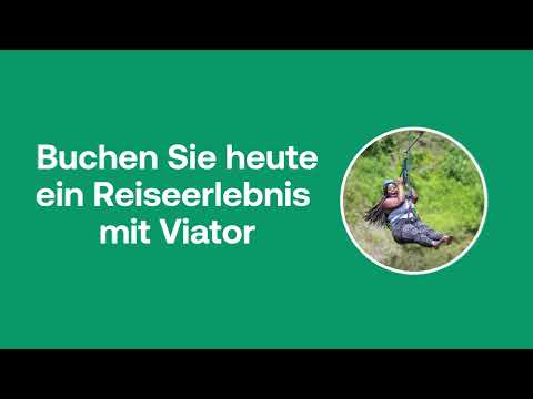 Viator YouTube ad: Buchen Sie heute ein Reiseerlebnis mit Viator.