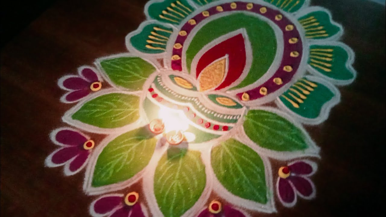 2026 Thaipoosam special vilakku kolam 🪔 daily kolam 🪔 diya muggulu design 🪔