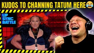 CHANNING TATUM Is A Legend - Lip Sync Battle  - ( BEYONCE ) [  Reaction ] | UK REACTOR |