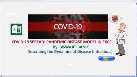 Excel Model to understand COVID19 disease spread