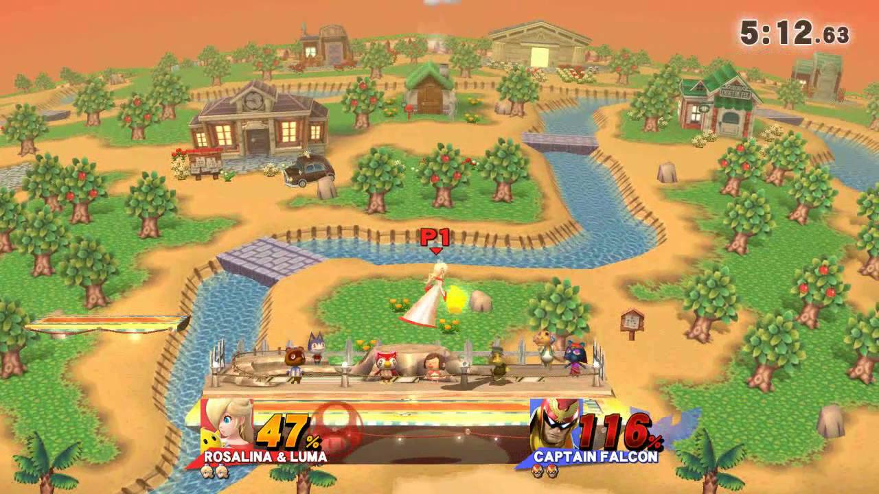 Nimious (Rosalina and Luma) Vs. Arrow (Captain Falcon) SSB4 Friendlies Match 12 super smash bros. characters