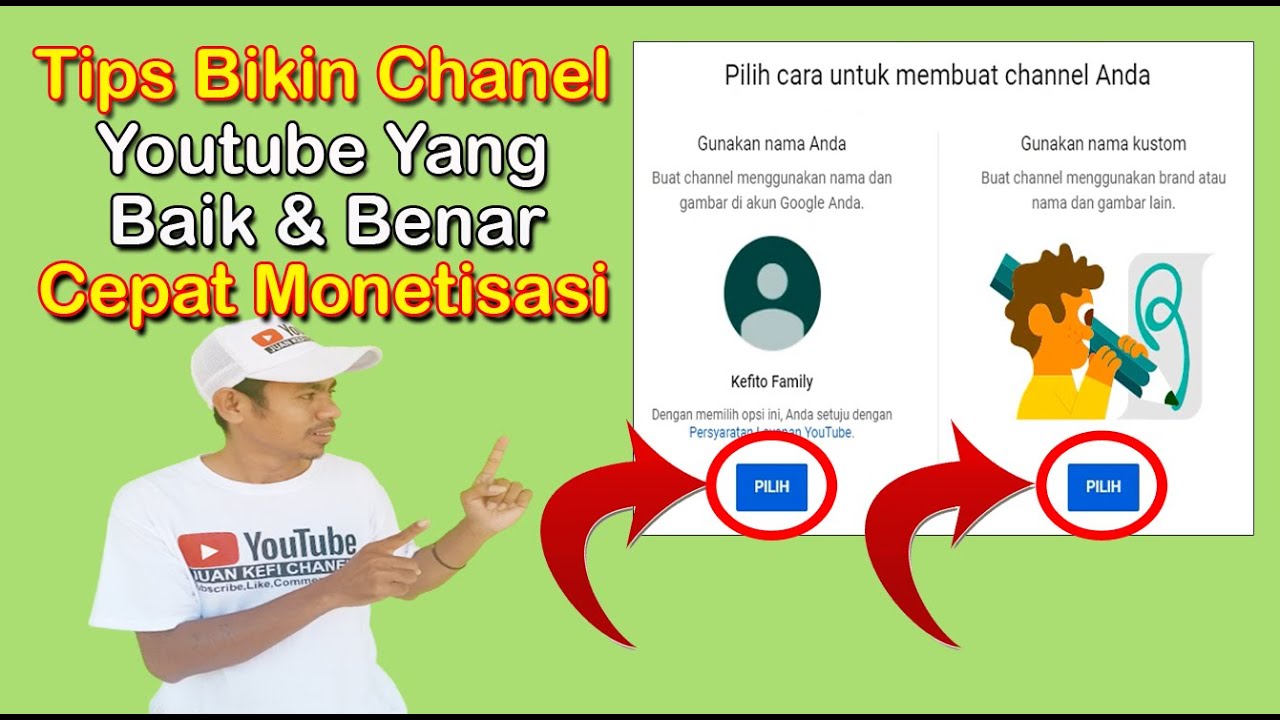 Cara Membuat Channel Youtube dan Dapat Uang Dengan Mudah | Juan Kefi