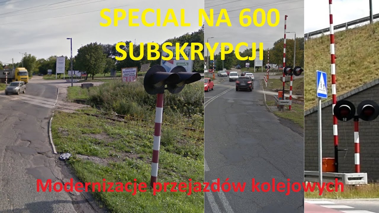 SPECIAL NA 600 SUBSKRYPCJI - Modernizacje przejazdów kolejowych