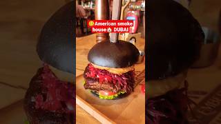 ||American smoke house,dubai|club  dubai restaurant viral burger food palmjumeirah newvideo