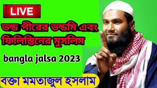 ভন্ড পীরের ভন্ডামি এবং ফিলিস্তিনের মুসলিম Maulana mumtajul Islam  live