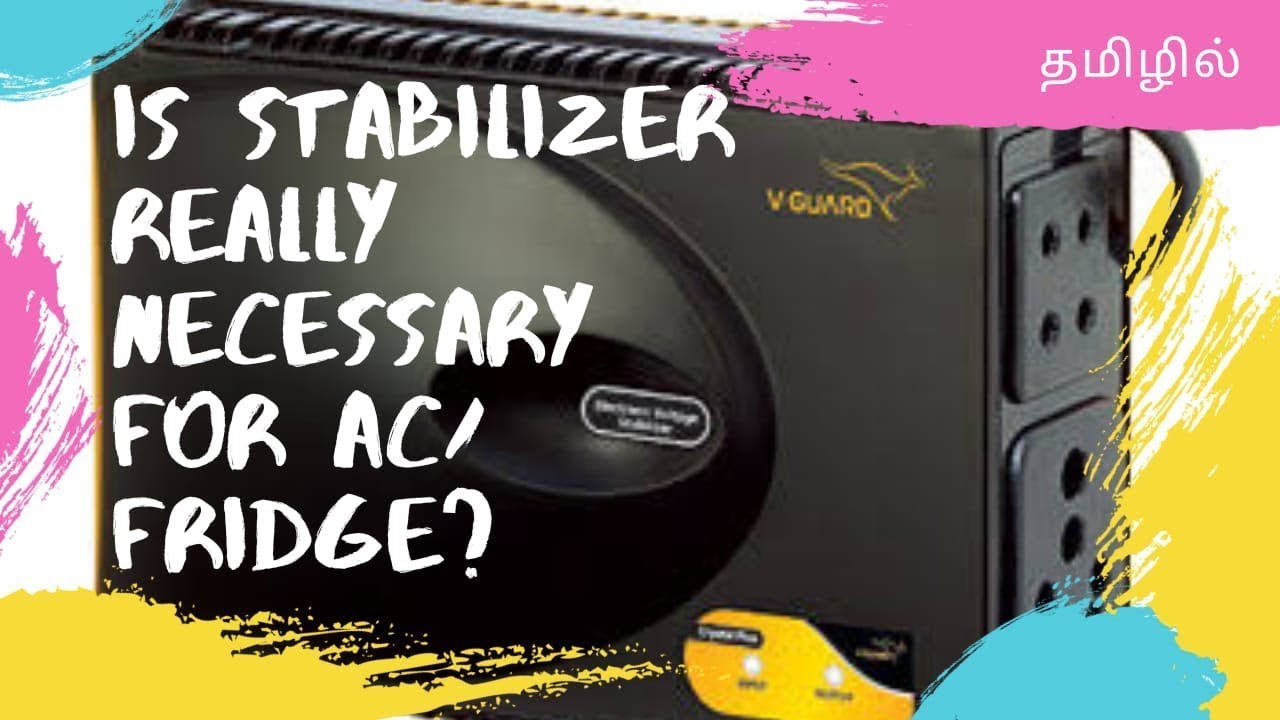 Stabilizer for home appliances Refrigerator Tamil Best Stabilizer