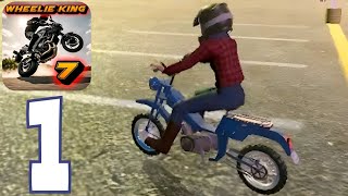 Wheelie King 7: Wheelie Racing - Tutorial - Gameplay Walkthrough Part 1 ( ANDROID / iOS ) screenshot 5