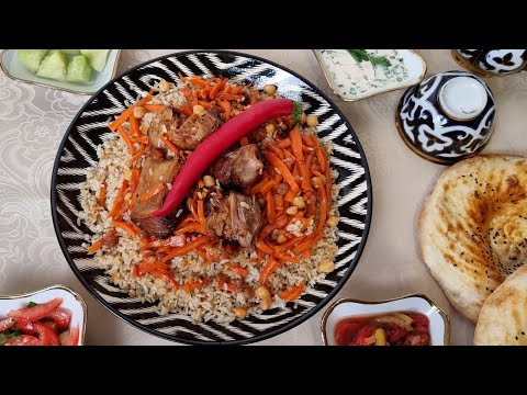 How to cook real Uzbek SAMARKAND PILAF at home!