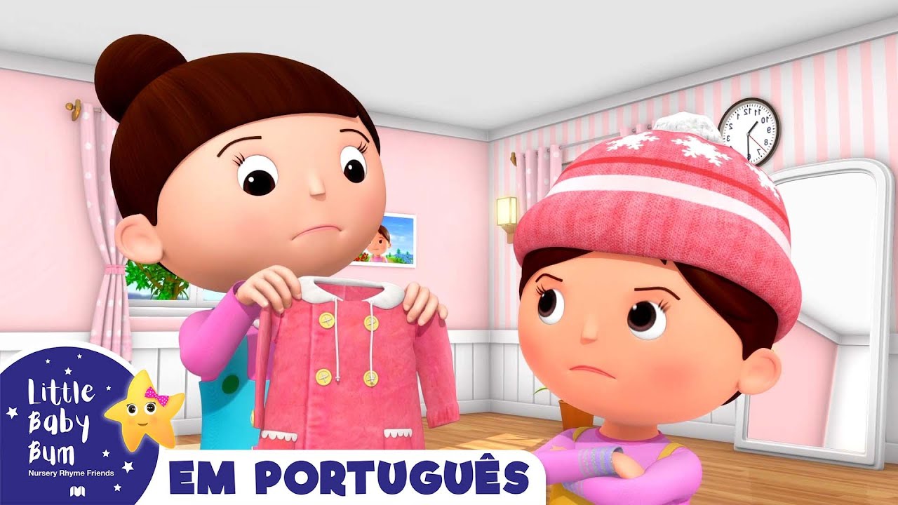 ⁣Não Não Não! Roupas novas | Canções para crianças | Little Baby Bum em Português